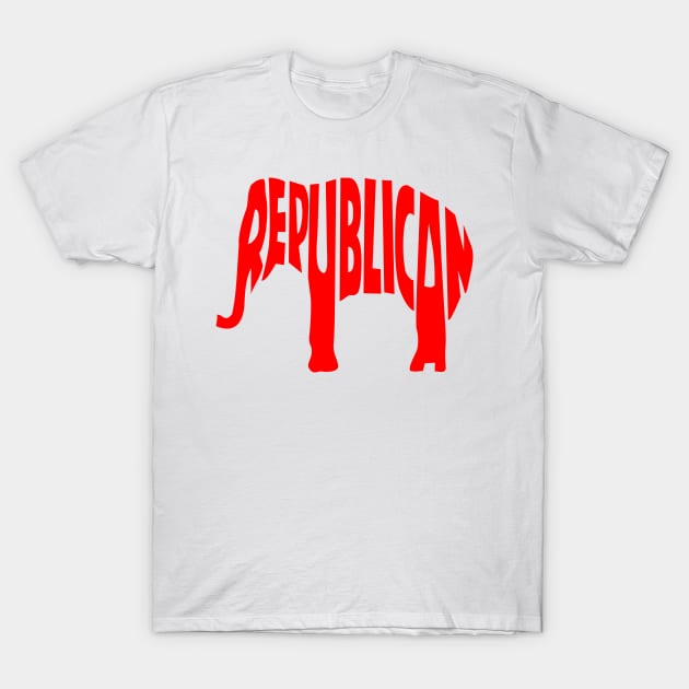 Republican Party T-Shirt by denip